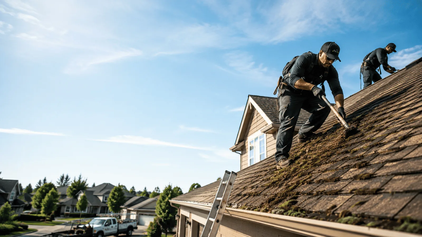 Roof Moss Removal in Union, WV near me